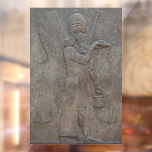 Genie Benisseur van Assyrië en Mesopotamische god Raamsticker (Vel 2)