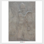 Genie Benisseur van Assyrië en Mesopotamische god Sticker (Vel)