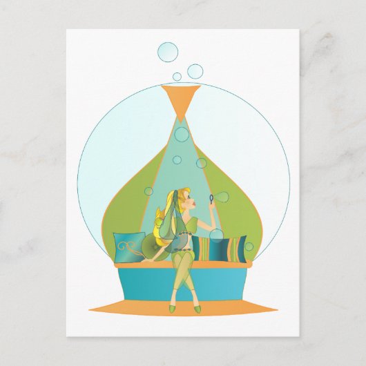 Genie Bgloebels Briefkaart (Voorkant)