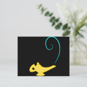 Genie Bottle Briefkaart (Staand voorkant)