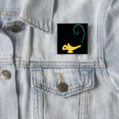 Genie Bottle Vierkante Button 5,1 Cm (In situ)