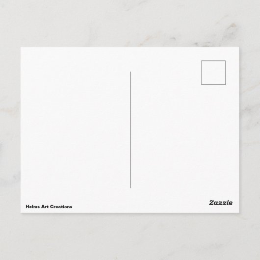 Genie Chef Koken Diner Fantasy Art Briefkaart (Achterkant)