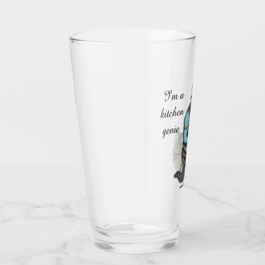 Genie Chef Koken Diner Fantasy Drink Glas (Rechts)