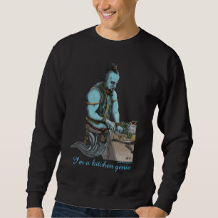 Genie Chef Koken Keuken Magic Fantasy Art Shirt