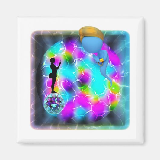 Genie-code Magneet (Voorkant)