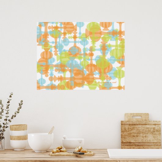 Genie flesdelging poster (Keuken)