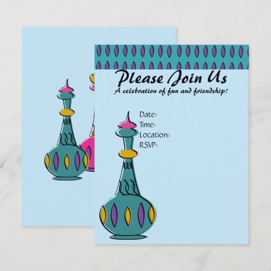 Genie flessen 2010 kaart (Voorkant / Achterkant)