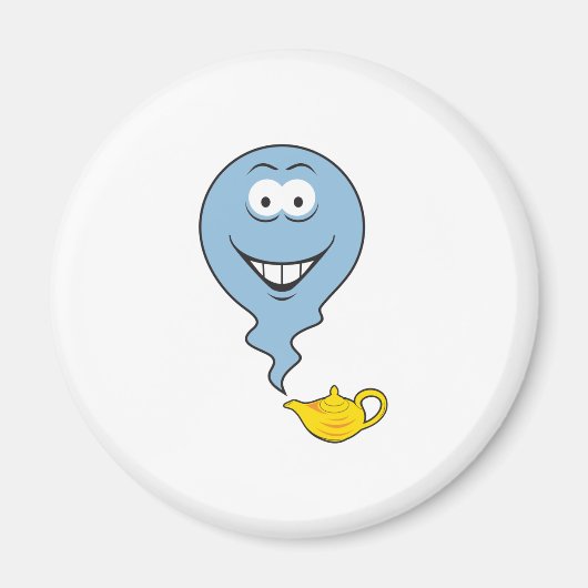 Genie Gezicht Magneet (Voorkant)