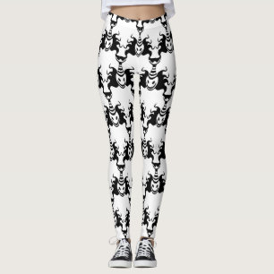Genie Ghost komt uit lampvrij patroon Leggings