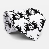 Genie Ghost komt uit lampvrij patroon Stropdas (Opgerold)