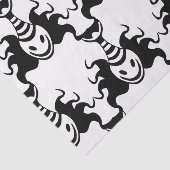 Genie Ghost komt uit lampvrij patroon Tissuepapier (Detail)