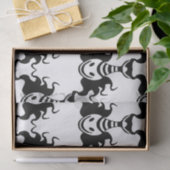 Genie Ghost komt uit lampvrij patroon Tissuepapier (Geschenk)