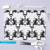 Genie Ghost komt uit lampvrij patroon Tissuepapier (Craft)