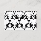 Genie Ghost komt uit lampvrij patroon Visitekaartje (Voorkant)