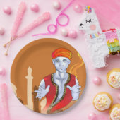 Genie/Jinn Papieren Bordje (Feest)