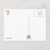 Genie Lamp met heetrok - Briefkaart (Achterkant)