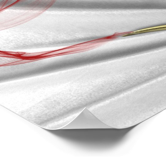 Genie Lamp met heetrok - Poster (Hoek)