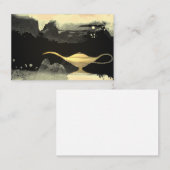 Genie Lamp Smoke Magic Visitekaartje (Voorkant / Achterkant)