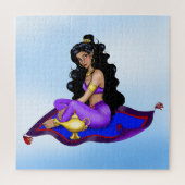 Genie Magic Carpet Lamp Blue Sky Legpuzzel (Verticaal)