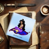 Genie Magic Carpet Lamp Blue Sky Notitieboek