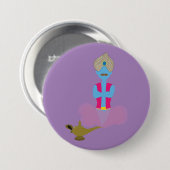 Genie Ronde Button 7,6 Cm (Voorkant /achterkant)