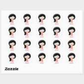 Genie Ronde Sticker (Vel)