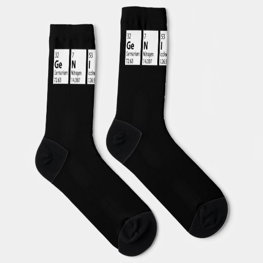 Genie Science Nerd Sokken (Rechts)