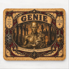 Genie, Vintage Circus Monster Muismat