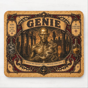 Genie, Vintage Circus Monster Muismat