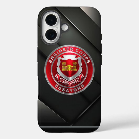 Geniekorps Case-Mate iPhone Case (Achterkant)