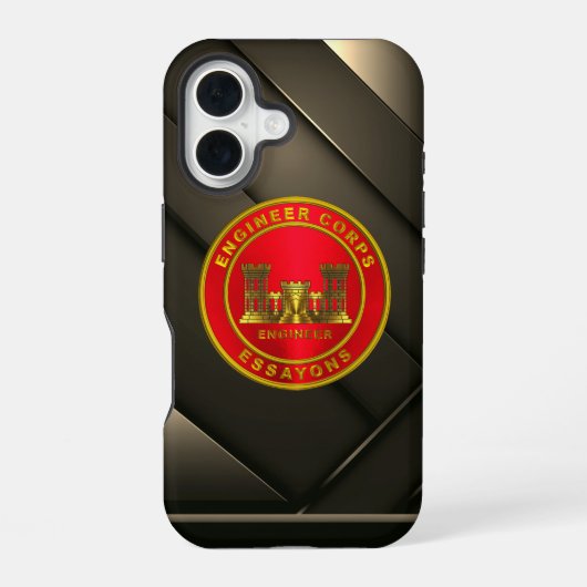 Geniekorps iPhone 16 Hoesje (Achterkant)
