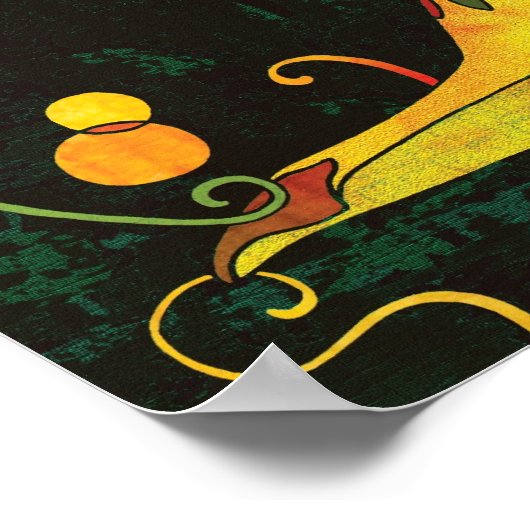 Genie's Lamp Poster (Hoek)