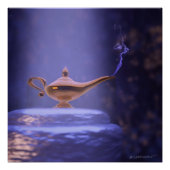 Genie's Lamp Poster (Voorkant)