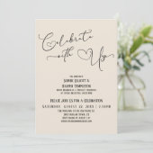 Geniet alleen van  Cream Reception met ons Kaart (Staand voorkant)