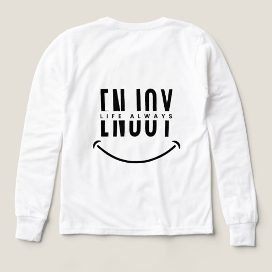 Geniet altijd van het leven (Achterkant)