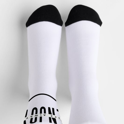 Geniet altijd van het leven sokken (Top)