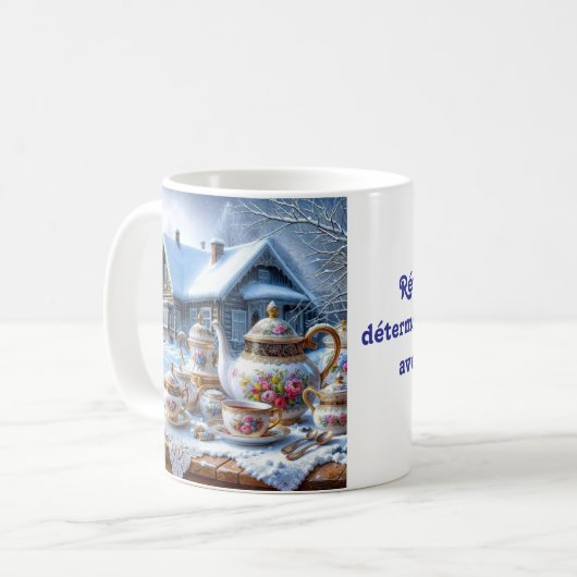 - Geniet elke dag van een smaakvolle maaltijd - Koffiemok (Voorkant links)