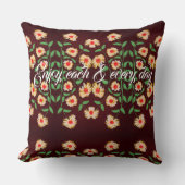 Geniet elke dag van kussen (Voorkant)