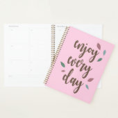 Geniet elke dag van tekst met veermotivatie planner (Display)