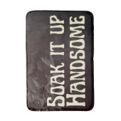 Geniet er knap van badmat (Voorkant Verticaal)