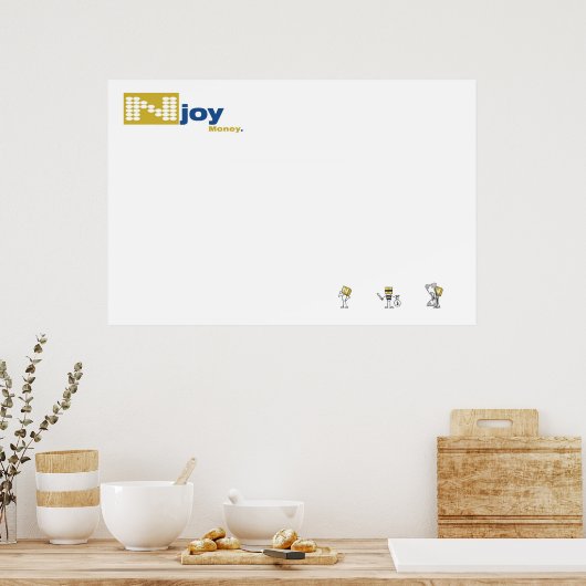 Geniet_geld Poster (Keuken)