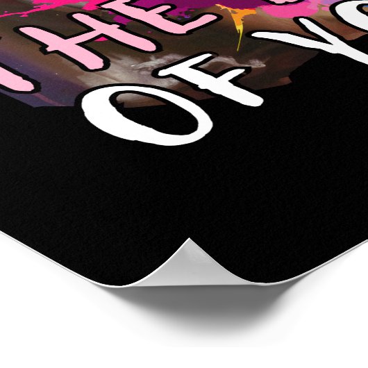 Geniet gewoon van de verscheidenheid van uw liefde poster (Hoek)