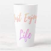 Geniet gewoon van levenslange mok (Voorkant)