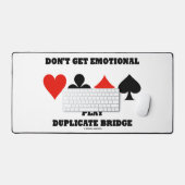 Geniet niet van Emotional Play Duplicate Bridge Bureaumat (Keyboard & Muis)