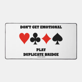 Geniet niet van Emotional Play Duplicate Bridge Bureaumat
