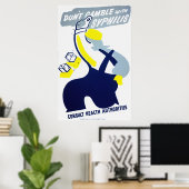 Geniet niet van zigeunerPoster Poster (Thuiskantoor)