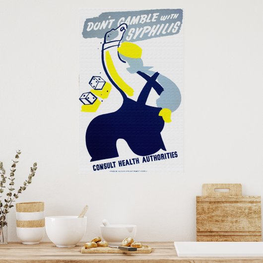 Geniet niet van zigeunerPoster Poster (Keuken)