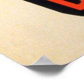 Geniet, niet vernietigen poster (Hoek)