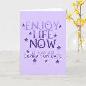 Geniet nu van het Wenskaart van het Leven Kaart (Gele Bloem)