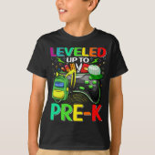Geniet tot gamer voor het eerst naar school t-shirt (Voorkant)